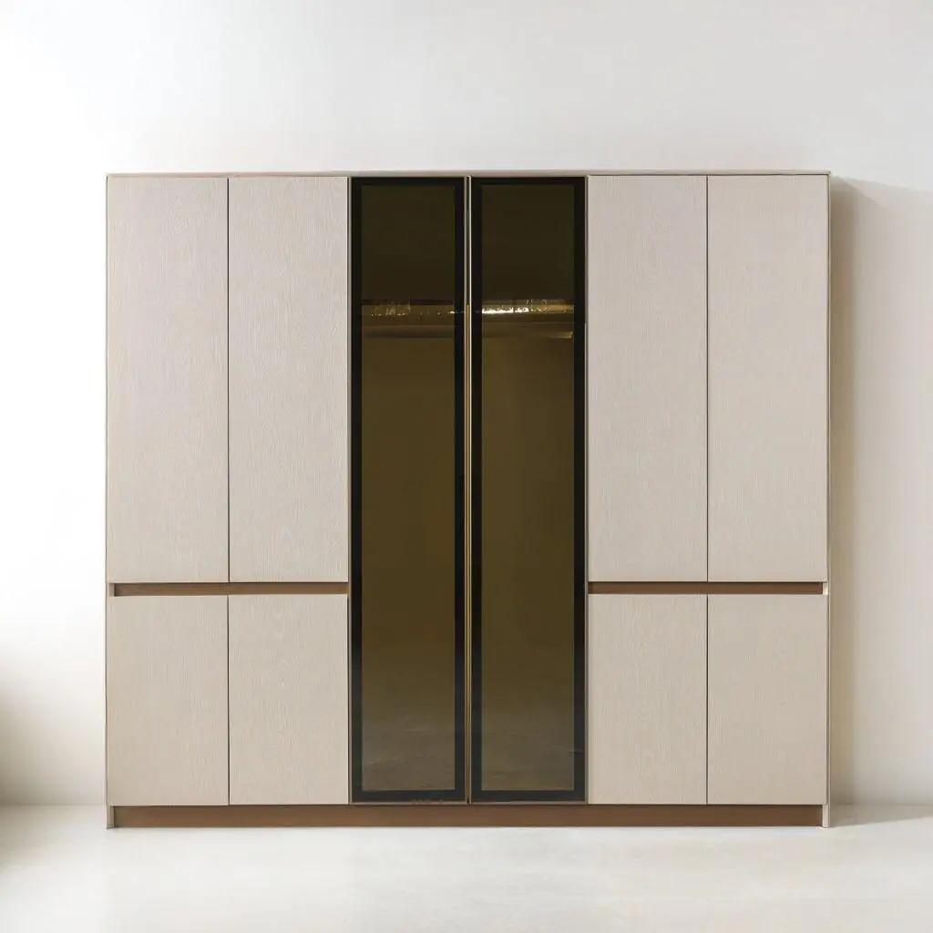 دولاب ٦ باب / 2 زجاج